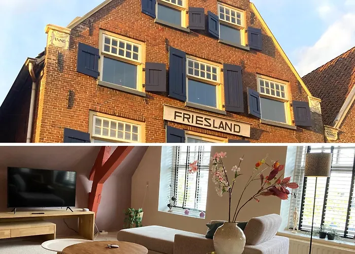 Elegant Appartement In Pakhuis Friesland Centrum